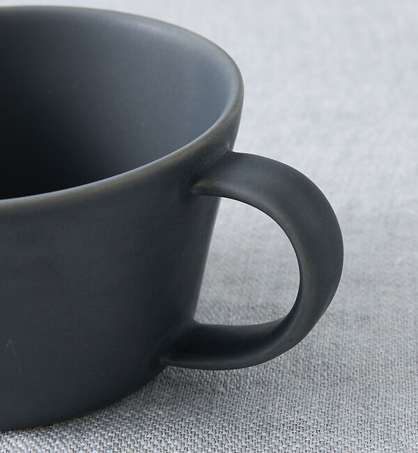 collex「【SAKUZAN/サクザン】作山窯 Sara スープカップ チャコールグレー チ」|食器・キッチングッズ|