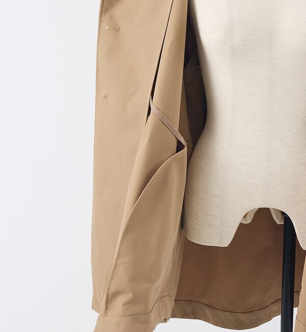 collex「ハイネックフレアーコート」|ブルゾン・スタジャン|