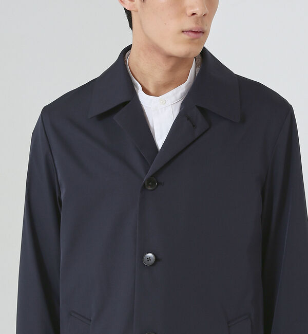 ABAHOUSE「【LIMONTA】マルチストレッチ ステンカラーコート / スプリングコート」|ステンカラーコート|