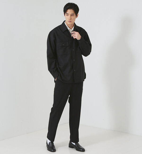 ABAHOUSE「【カーゴディティール】6ポケット スリム ストレートパンツ / スラックス」|カーゴ|