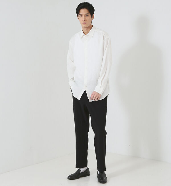 ABAHOUSE「【カーゴディティール】6ポケット スリム ストレートパンツ / スラックス」|カーゴ|