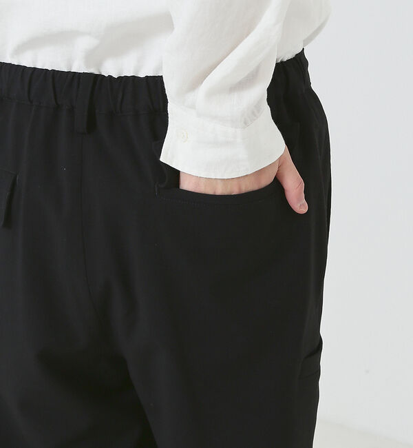 ABAHOUSE「【カーゴディティール】6ポケット スリム ストレートパンツ / スラックス」|カーゴ|