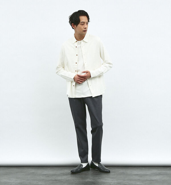 ABAHOUSE「【カーゴディティール】6ポケット スリム ストレートパンツ / スラックス」|カーゴ|