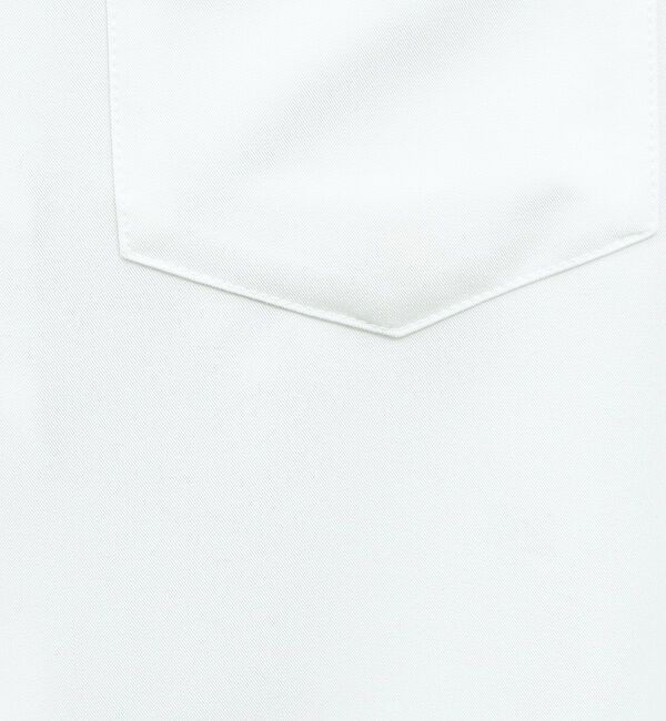 ABAHOUSE「【変形襟】シャンブレーツイル カラーレス シャツ / バンドカラーシャツ / 従」|シャツ・ブラウス|