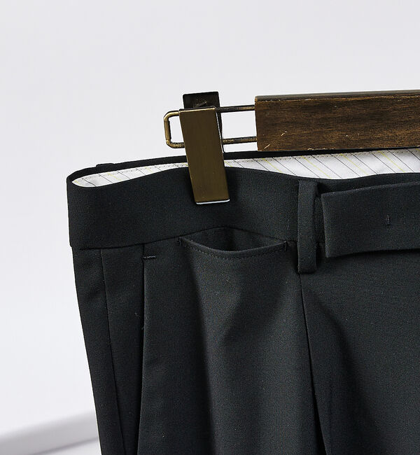 ABAHOUSE「【セットアップ対応/BRERA】ストレッチ ポプリン スラックス」|スラックス|