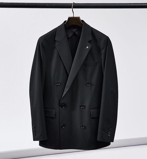 ABAHOUSE「【セットアップ対応/BRERA】ストレッチ ポプリン ダブルジャケット」|その他|