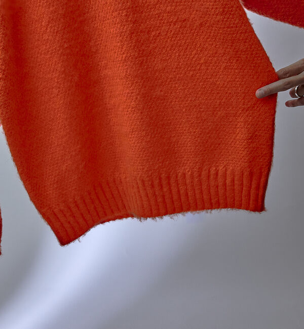 ABAHOUSE「ウール / モヘアブレンド ローゲージニット」|ニット・セーター|