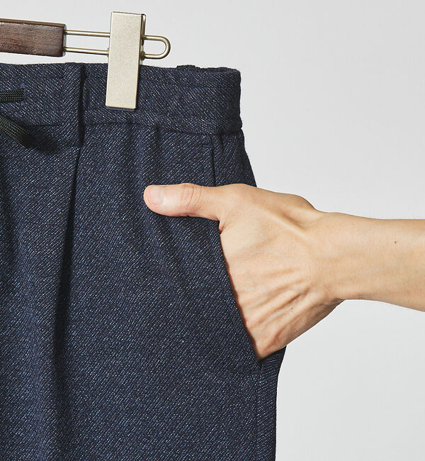 ABAHOUSE「【セットアップ対応/FLEX PANTS】ムリネ ジャージ パンツ」|スラックス|