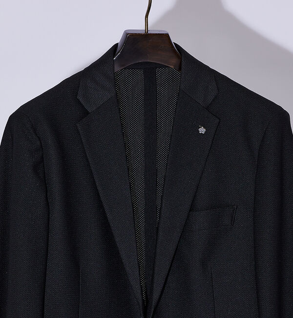 ABAHOUSE「【セットアップ対応】トリコット メッシュジャケット / サマージャケット」|テーラードジャケット|