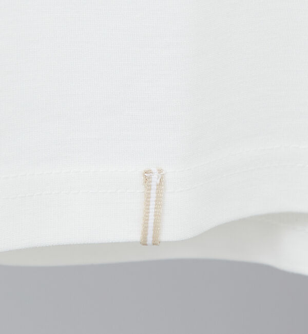 ABAHOUSE「【定番】ドレスポンチ クルーネック 長袖Tシャツ / ストレッチ」|Tシャツ・カットソー|