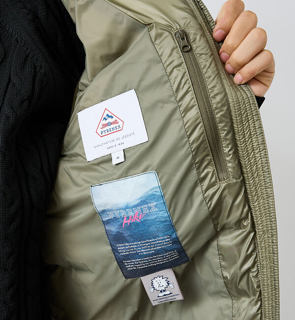 ABAHOUSE「【PYRENEX / ピレネックス】HMY027 ARIAL VEST/アリアル」|ダウン|