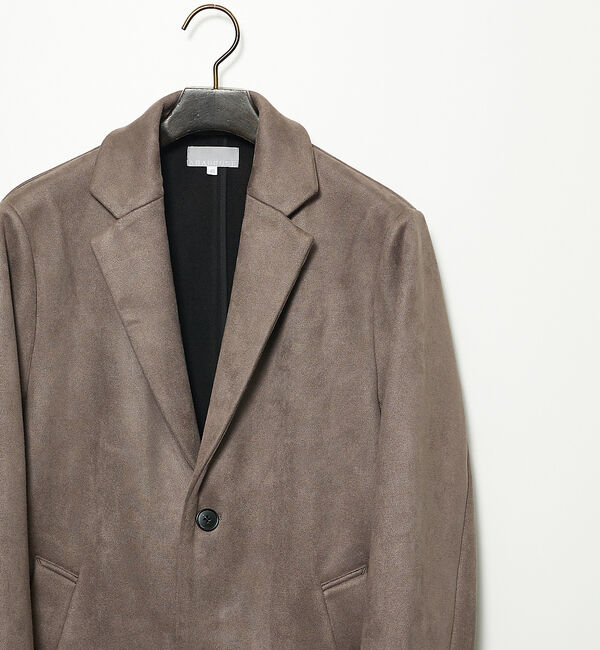 ABAHOUSE「【スエードライク】ボンディング チェスターコート」|その他|