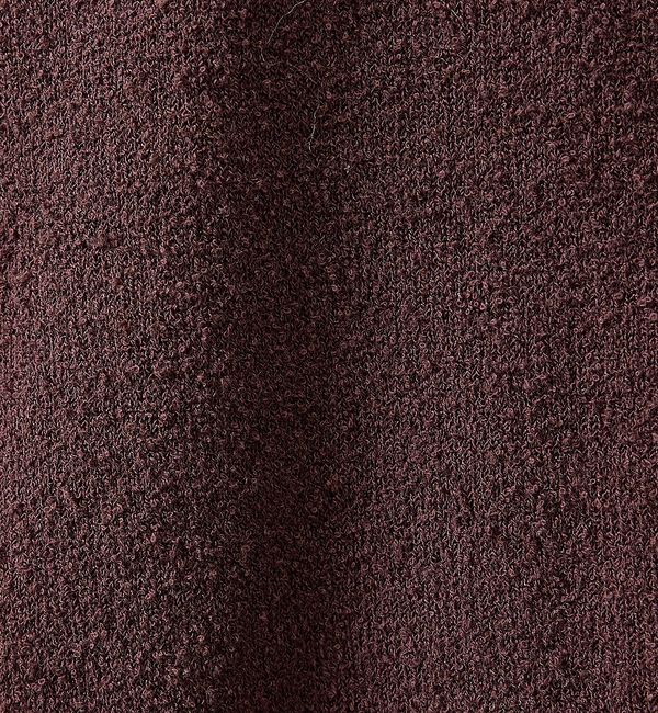 ABAHOUSE「コットンブークレー クルーネックニット」|ニット・セーター|