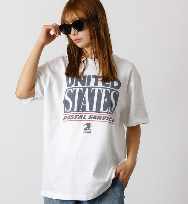 ABAHOUSE「【GOOD ROCK SPEED / グッドロックスピード】USPS/U.S.M」|Tシャツ・カットソー|ホワイト系その他2