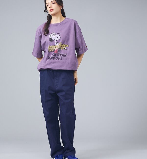 ABAHOUSE「【FRUIT OF THE LOOM / フルーツオブザルーム】スヌーピー ピー」|Tシャツ・カットソー|