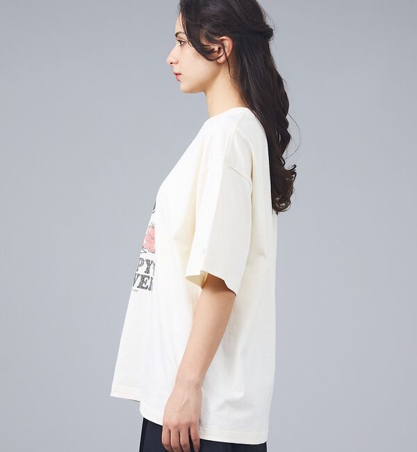 ABAHOUSE「【FRUIT OF THE LOOM / フルーツオブザルーム】スヌーピー ピー」|Tシャツ・カットソー|