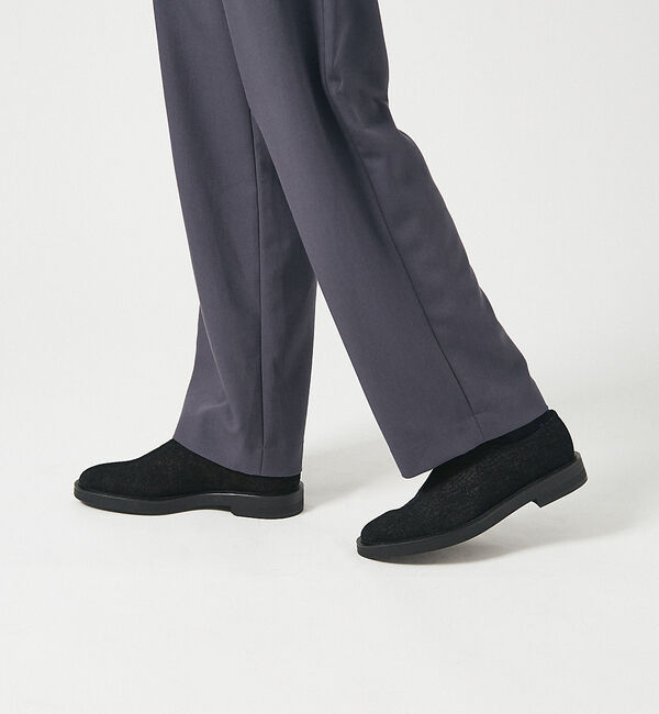 alfredoBANNISTER「センター ジップ パターン レザーシューズ」|その他|