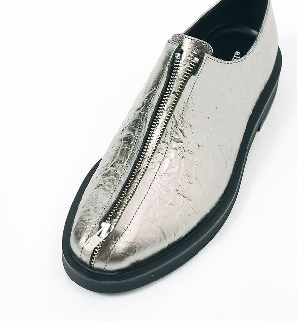 alfredoBANNISTER「センター ジップ パターン レザーシューズ」|その他|