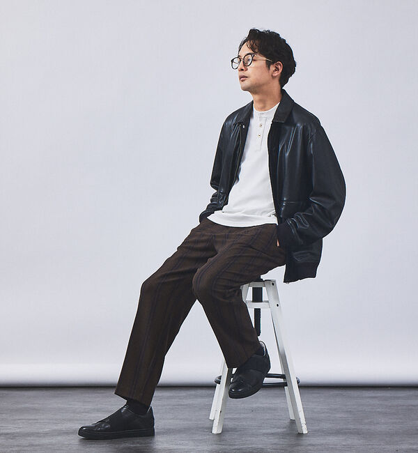 alfredoBANNISTER「【ELASTIC TRAINER】ベルトライン切替 スリッポン/スニーカー」|スニーカー|