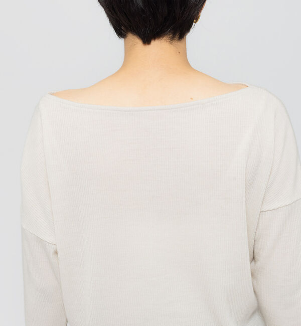 Rouge vif「フレスリーブリブカットソー」|Tシャツ・カットソー|