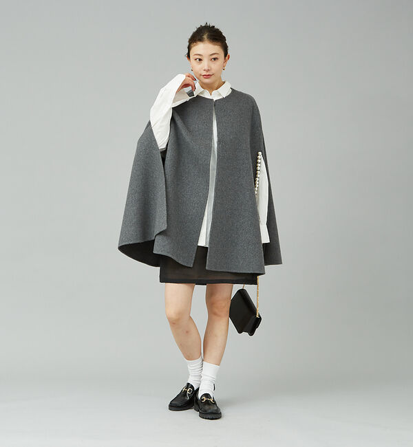 Rouge vif「シアーレイヤードサテンミニスカート」|スカート|