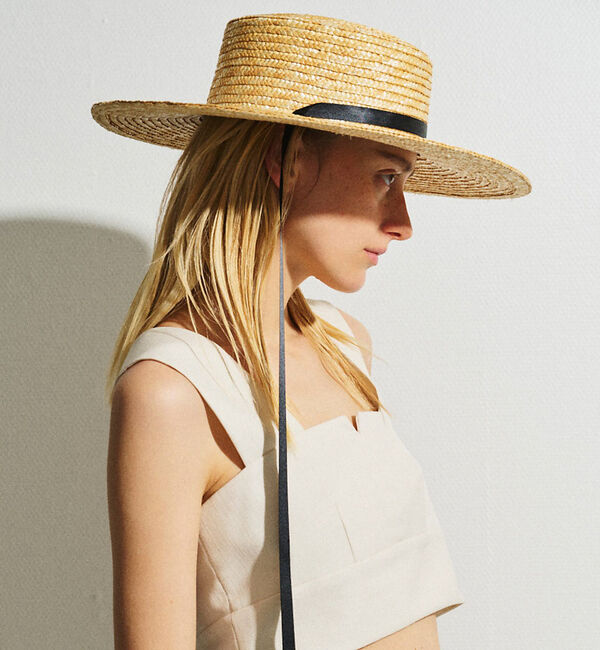 Rouge vif「【Benelli Montacone/ベネリモンタコーネ】リボン付きHAT」|その他|