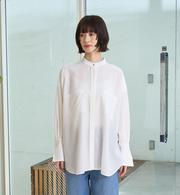 Rouge vif「NEWドルマンビッグシャツ」|シャツ・ブラウス|