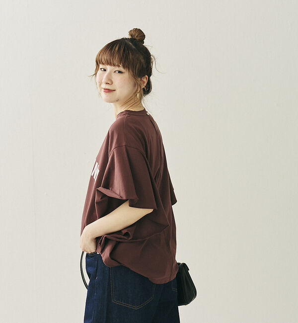 Rouge vif「【AMERICANA&times;MICA＆DEAL/ アメリカーナ&times;マイカ】fill te」|Tシャツ・カットソー|