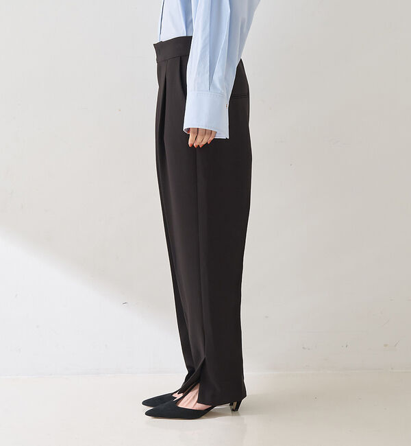 Rouge vif「【セットアップ対応】【3サイズ展開】ストレッチダブルクロステーパードパンツ」|その他|