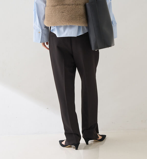 Rouge vif「【セットアップ対応】【3サイズ展開】ストレッチダブルクロステーパードパンツ」|その他|