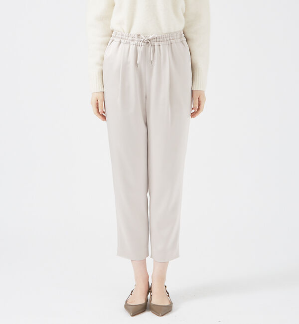 qualite「アセテートサテンドロストパンツ」|その他|