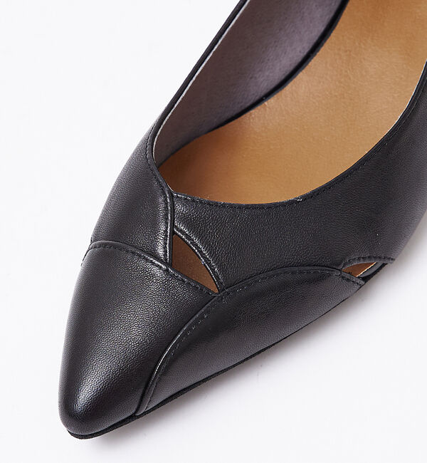 AU BANNISTER「ホールヒール フラットパンプス」|パンプス|