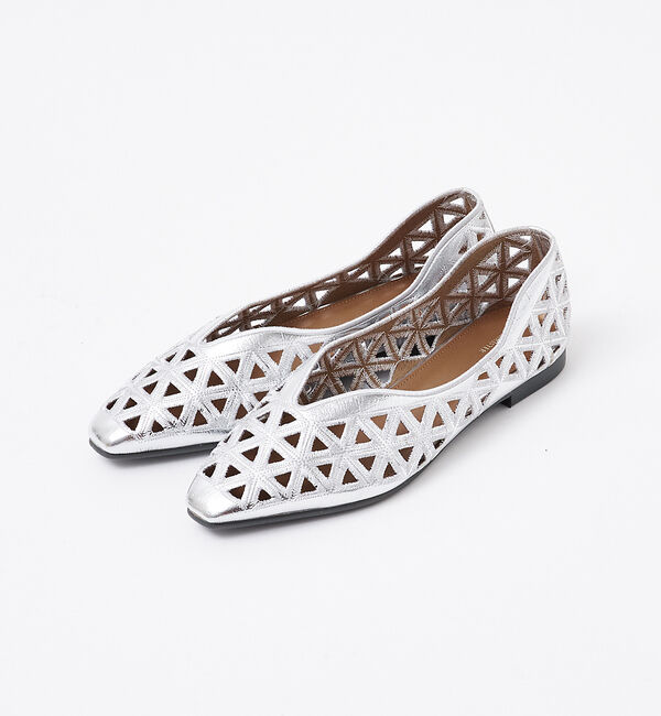 AU BANNISTER「【40周年】【Vibram/ヴィブラムソール】フラットパンプス」|パンプス|