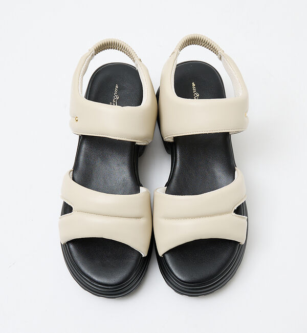 AU BANNISTER「【販売店舗限定】パフィクッションサンダル」|サンダル|