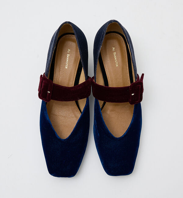 AU BANNISTER「ベルトスクエアパンプス」|パンプス|