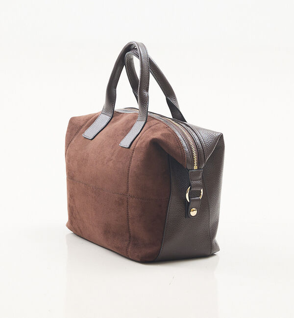 LOWELL things「Velu / 2WAYスエードボストンバッグ」|ボストンバッグ|