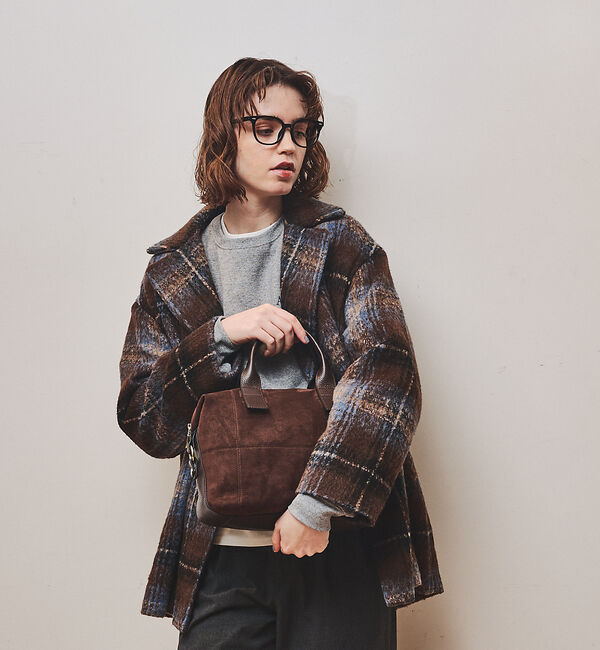 LOWELL things「Velu / 2WAYスエードボストンバッグ」|ボストンバッグ|