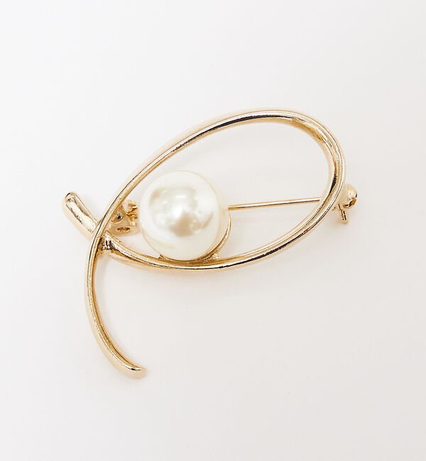 abahouse mavie「ラウンドパールブローチ」|その他|