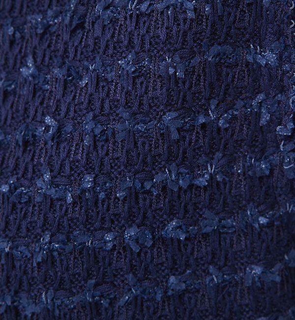 abahouse mavie「ツィードニットベスト」|ベスト・ジレ|