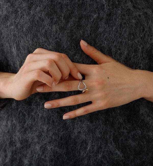 abahouse mavie「バイカラーリング」|リング|