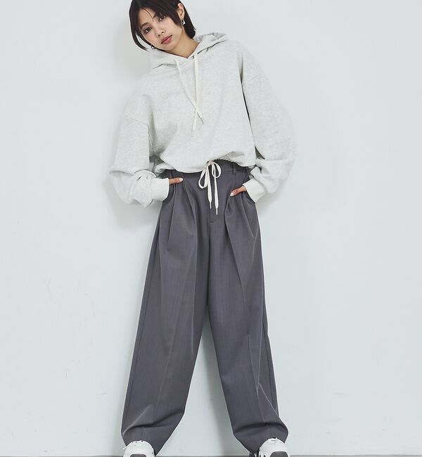 abahouse mavie「【裏毛】スピンドルフーディー」|スウェット・ジャージ|