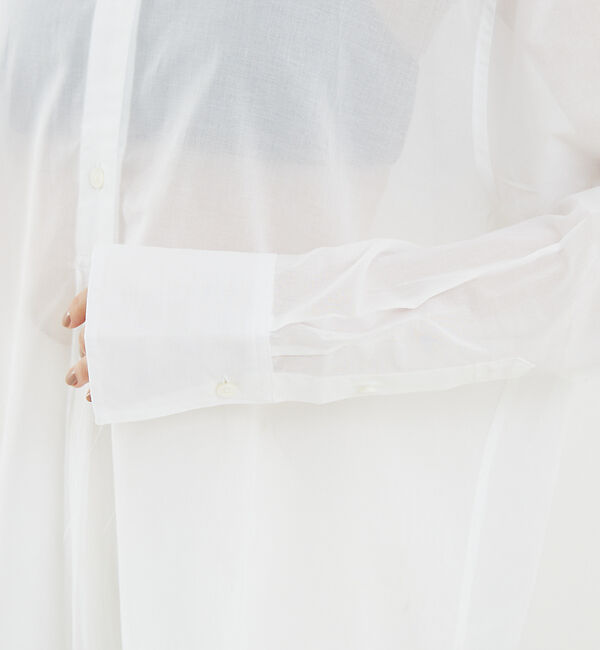 The Store by C' 「【TOTEME】Stand Collar Shirt／スタンドカラーシャツ」|シャツ・ブラウス|