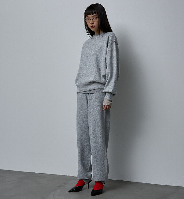 NOMINE「【セットアップ/ユニセックス】スウェットライク ニットパンツ」|その他|