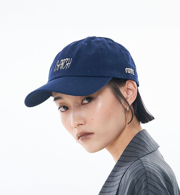 NOMINE「オリジナル刺繍ロゴ キャップ」|その他|ネイビー