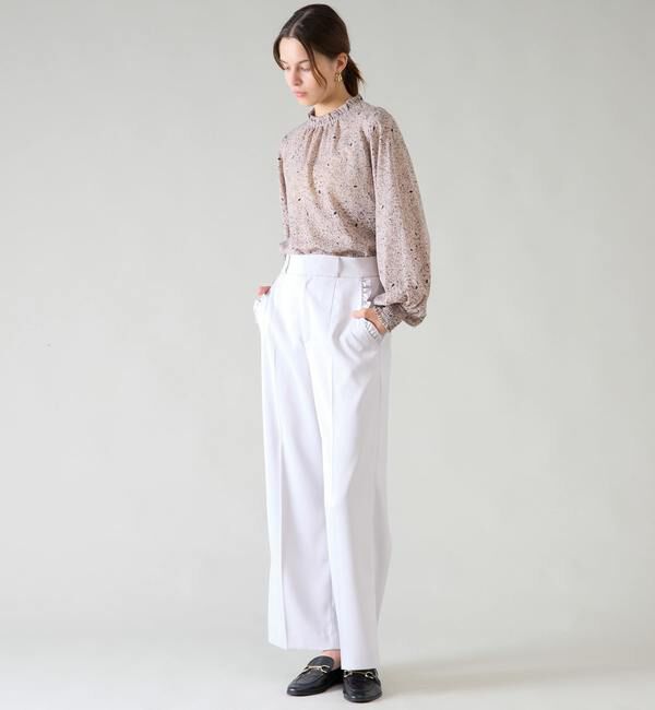 TIARA「フリルポケットワイドストレートパンツ」|その他|