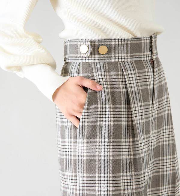 TIARA「サイドボタンワイドパンツ」|その他|