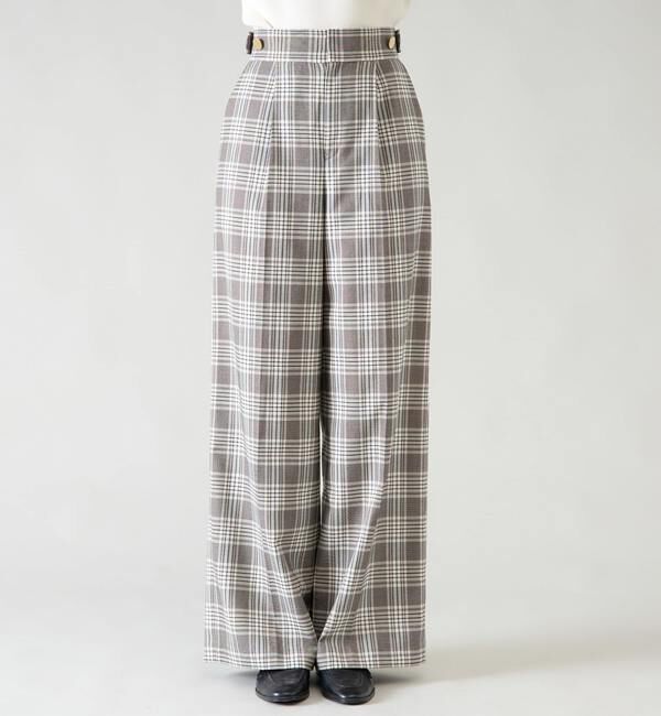 TIARA「サイドボタンワイドパンツ」|その他|