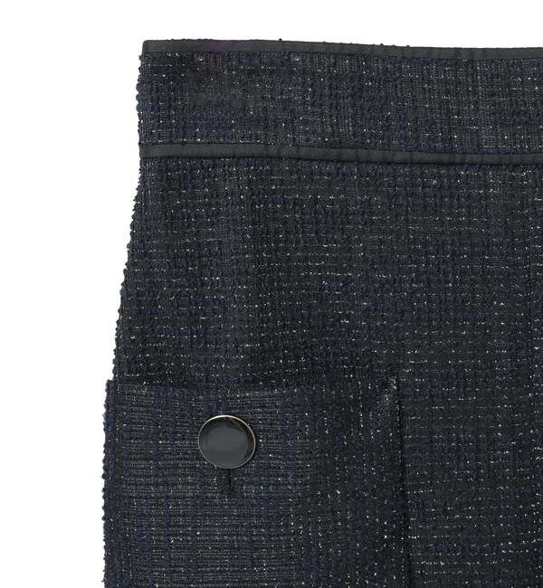 TIARA「ボタン付ツイーディスカート」|スカート|