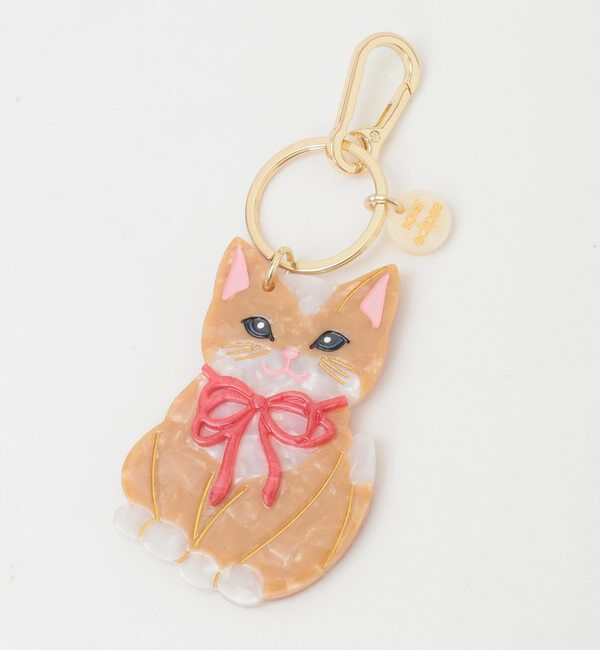 TIARA「【solar eclipse/ソーラーエクリプス】キーチェーン」|チャーム・キーホルダー|子猫