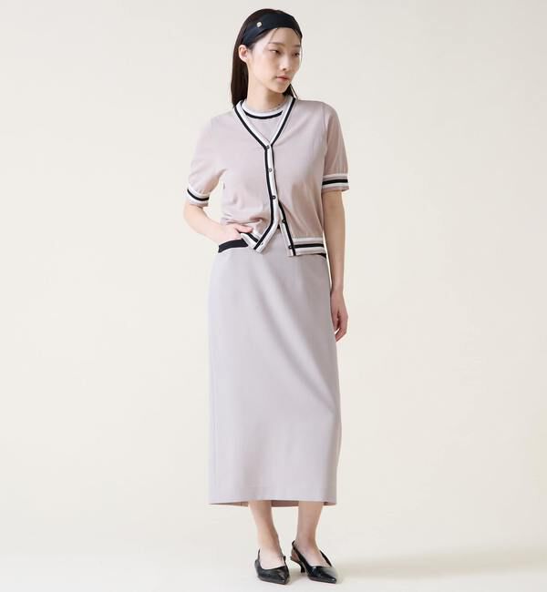 TIARA「トリプルラインカーディガン」|カーディガン|